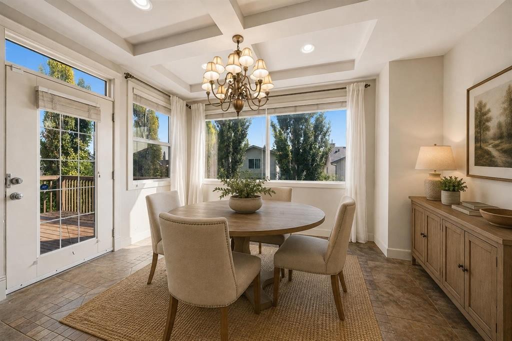 204 Eversyde Mews Sw, Calgary, AB - Indoor Photo Showing Dining Room