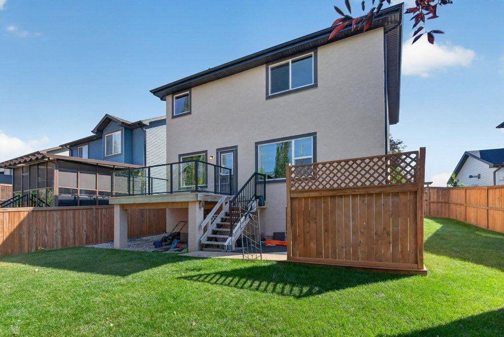 164 Aspenmere Close, Chestermere, AB - Outdoor With Deck Patio Veranda