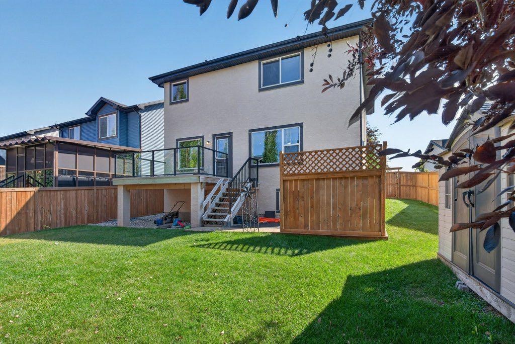 164 Aspenmere Close, Chestermere, AB - Outdoor With Deck Patio Veranda