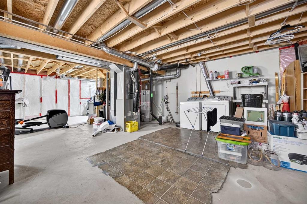 437 Tuscany Drive Nw, Calgary, AB - Indoor Photo Showing Basement