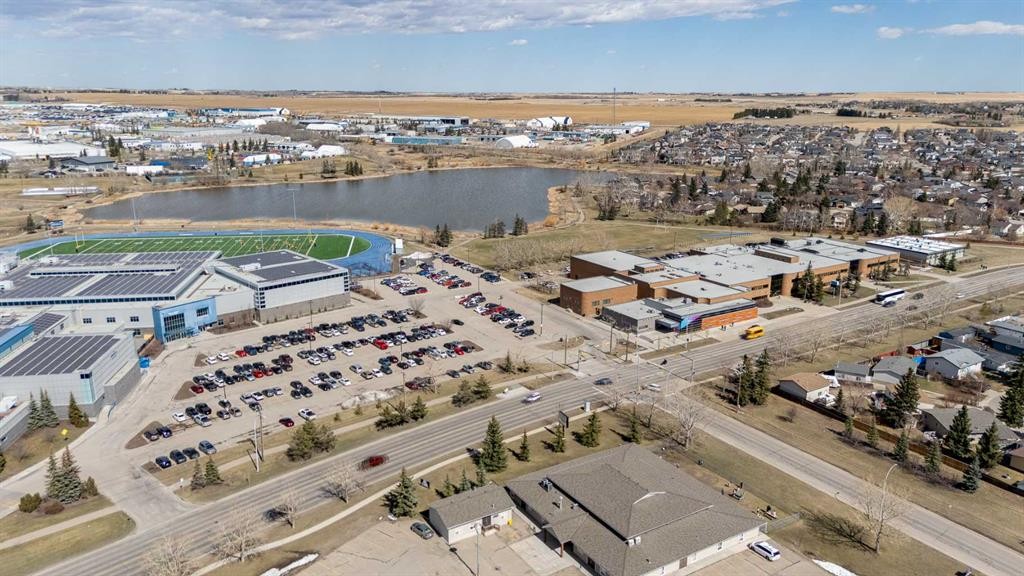 240 Big Hill Circle Se, Airdrie, AB - Outdoor With Body Of Water With View