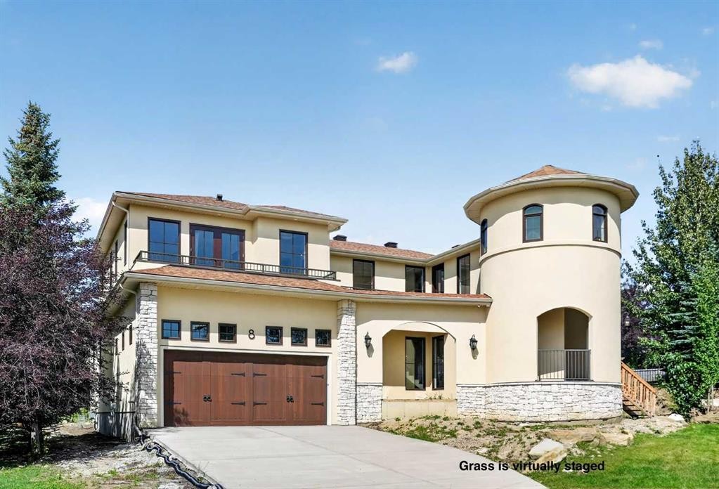 8 Spring Valley Lane Sw, Calgary, AB - Outdoor With Facade
