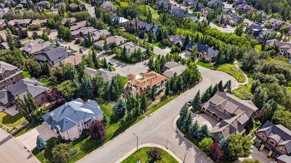 8 Spring Valley Lane Sw, Calgary, AB - Outdoor With View