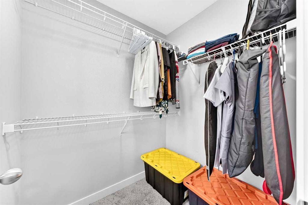 164 Langwell Common Se, Airdrie, AB - Indoor With Storage