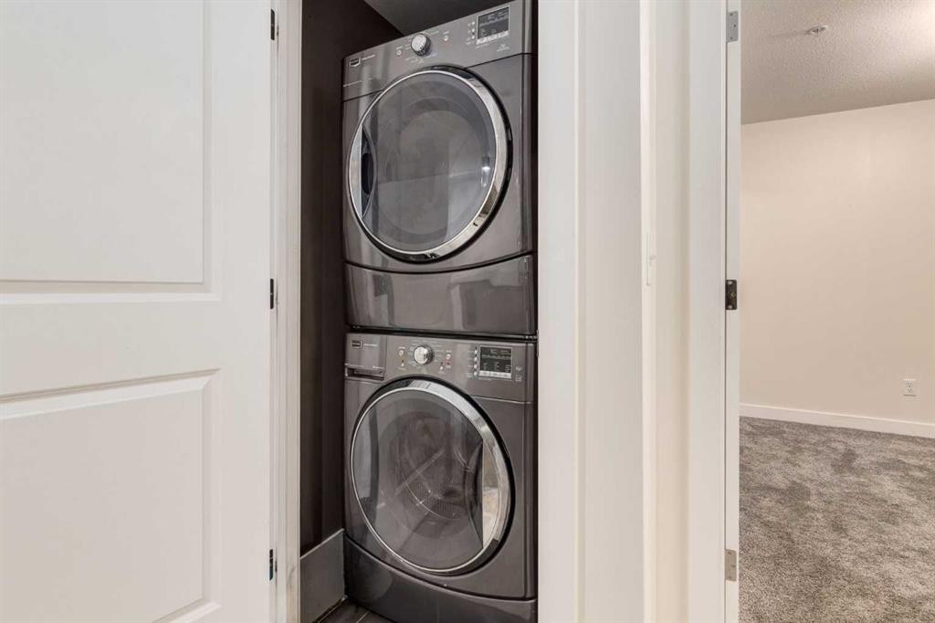 2108-11 Mahogany Row Se, Calgary, AB - Indoor Photo Showing Laundry Room