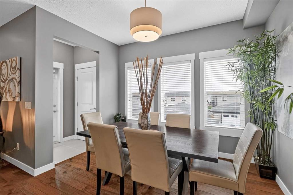 268 Rainbow Falls Green, Chestermere, AB - Indoor Photo Showing Dining Room