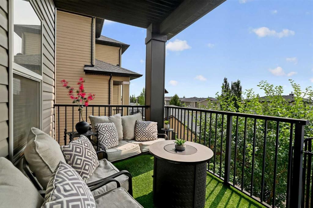 268 Rainbow Falls Green, Chestermere, AB - Outdoor With Deck Patio Veranda With Exterior