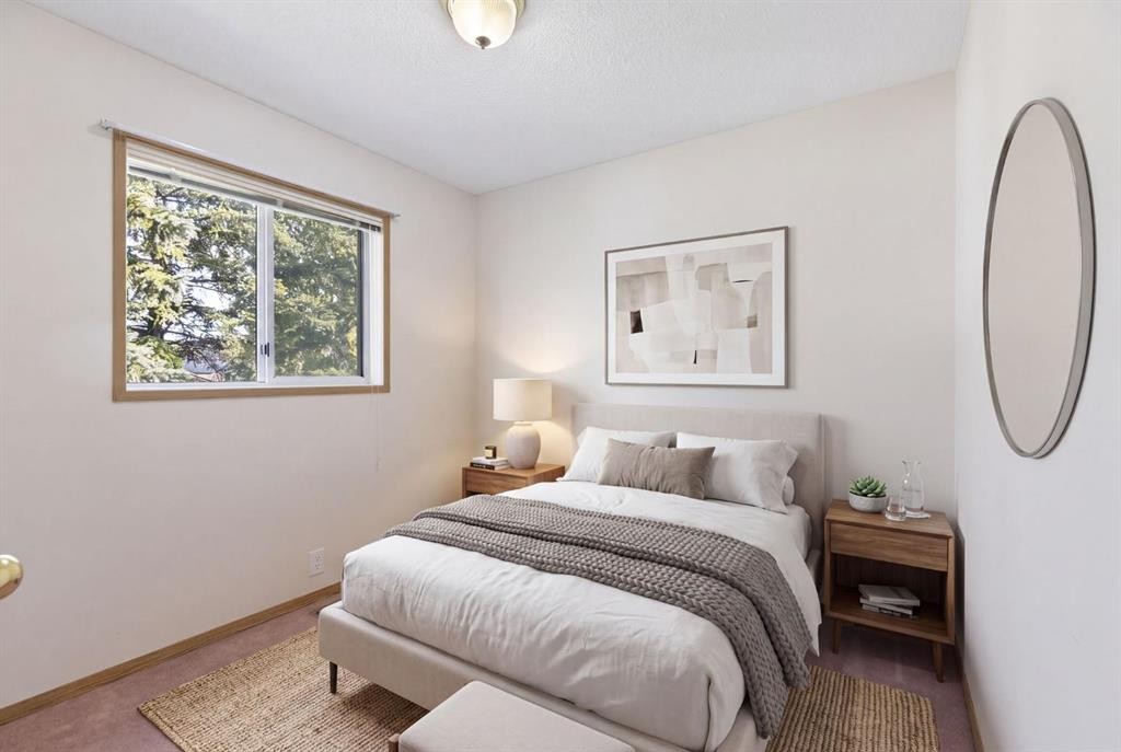 90 Martinridge Crescent Ne, Calgary, AB - Indoor Photo Showing Bedroom