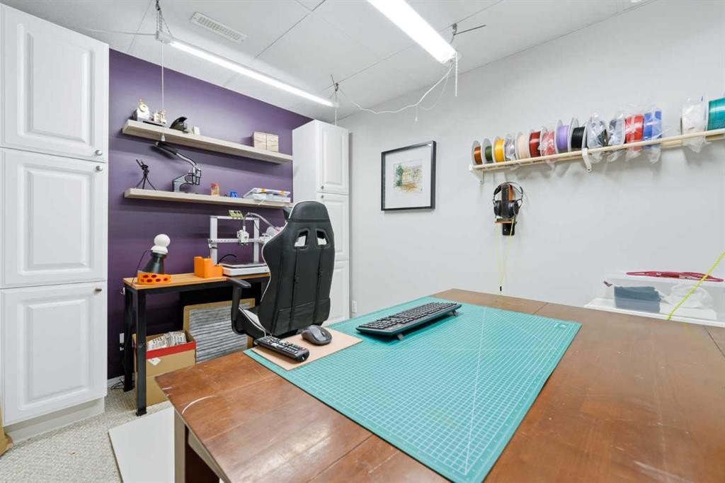 72 Arbour Crest Road Nw, Calgary, AB - Indoor Photo Showing Office