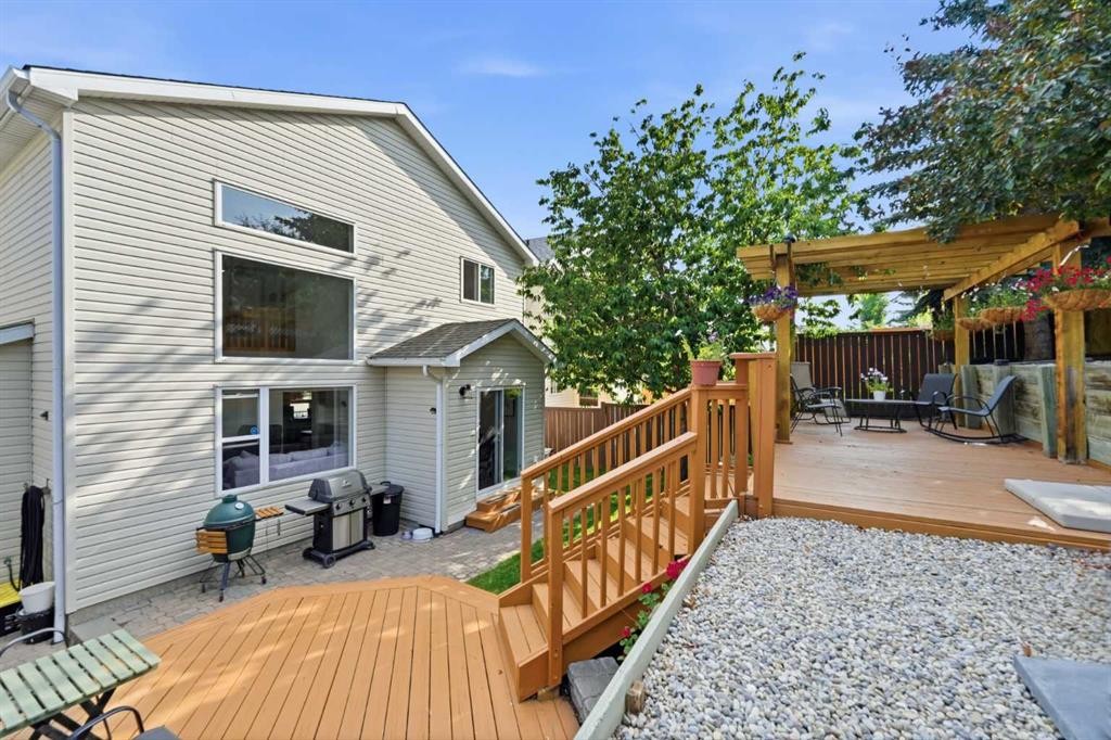 72 Arbour Crest Road Nw, Calgary, AB - Outdoor With Deck Patio Veranda With Exterior