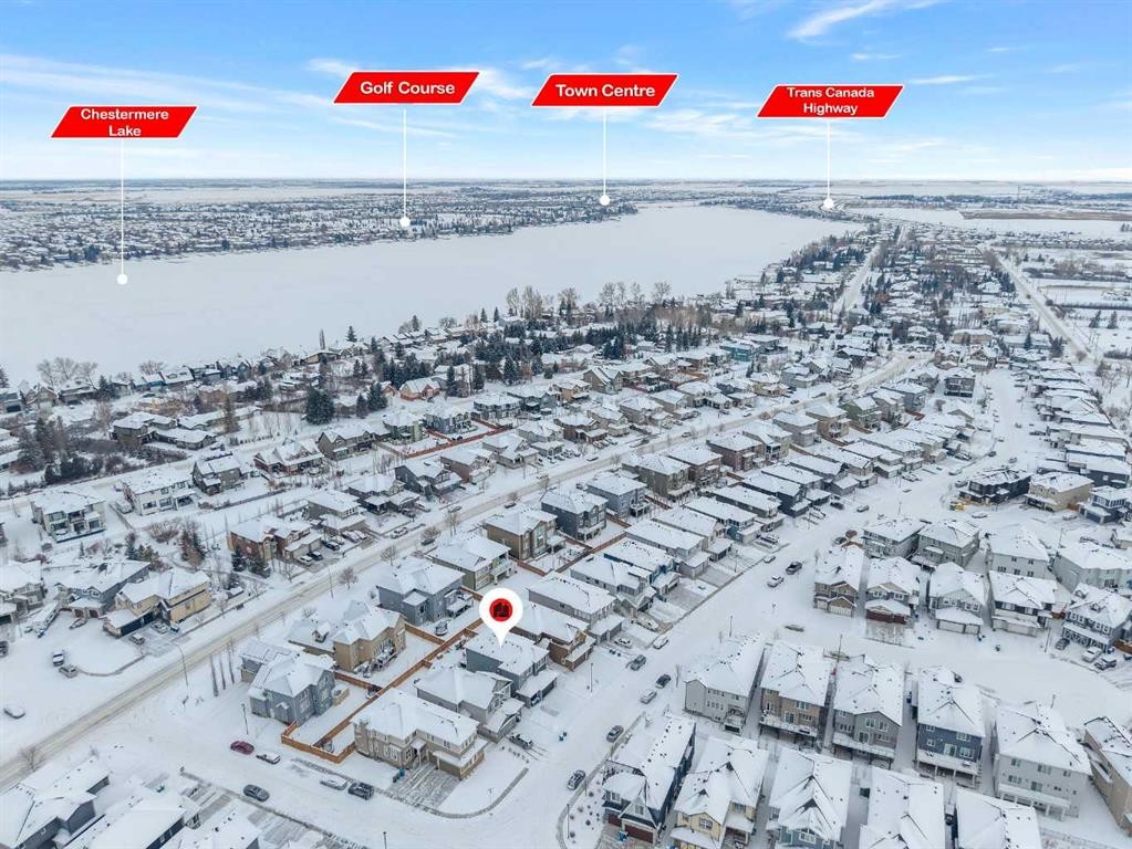 202 Kinniburgh Crescent, Chestermere, AB - Outdoor With View