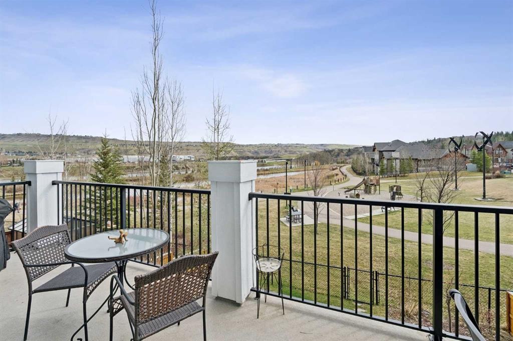 14 Riviera View, Cochrane, AB - Outdoor With Deck Patio Veranda