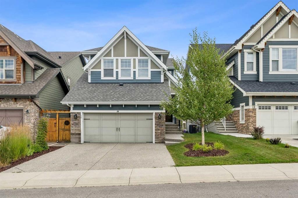 14 Riviera View, Cochrane, AB - Outdoor With Facade