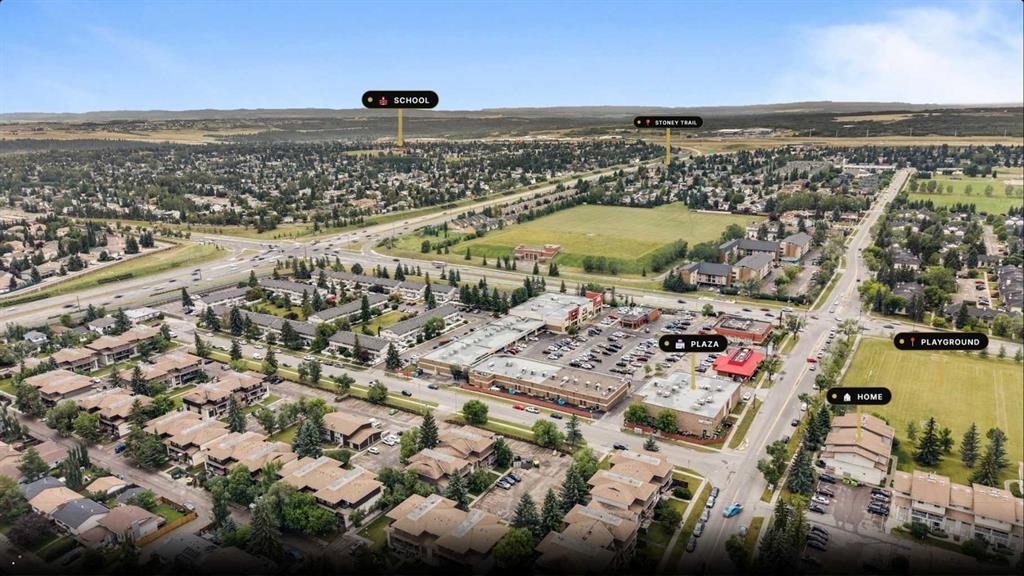 711-200 Brookpark Drive Sw, Calgary, AB - Outdoor With View