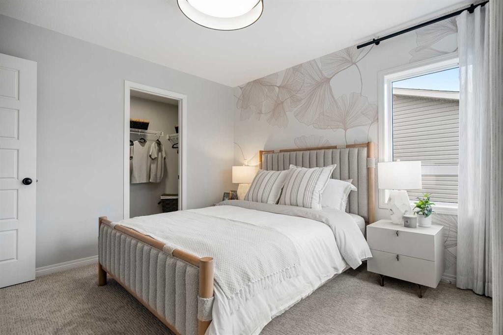 541 Bridgeport Street, Chestermere, AB - Indoor Photo Showing Bedroom