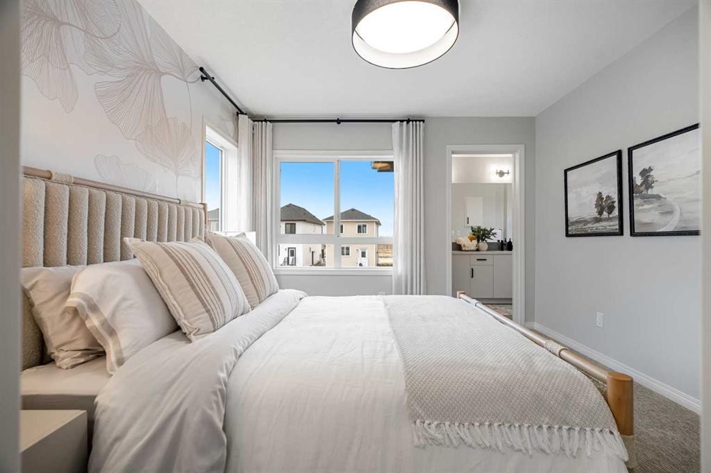 541 Bridgeport Street, Chestermere, AB - Indoor Photo Showing Bedroom