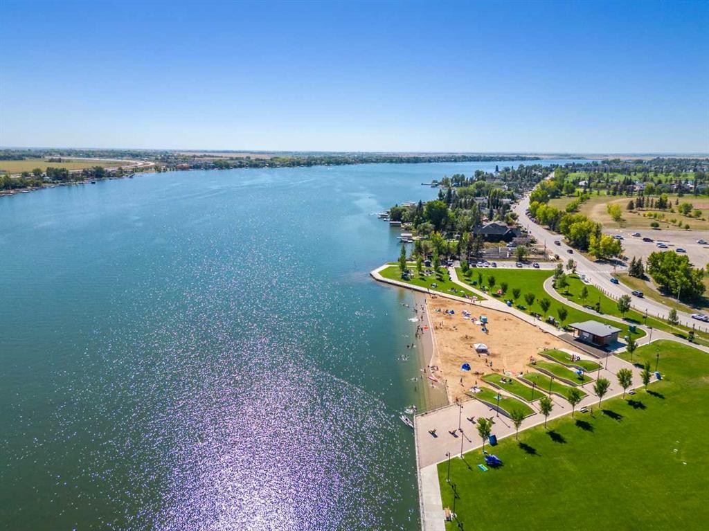 541 Bridgeport Street, Chestermere, AB - Outdoor With Body Of Water With View