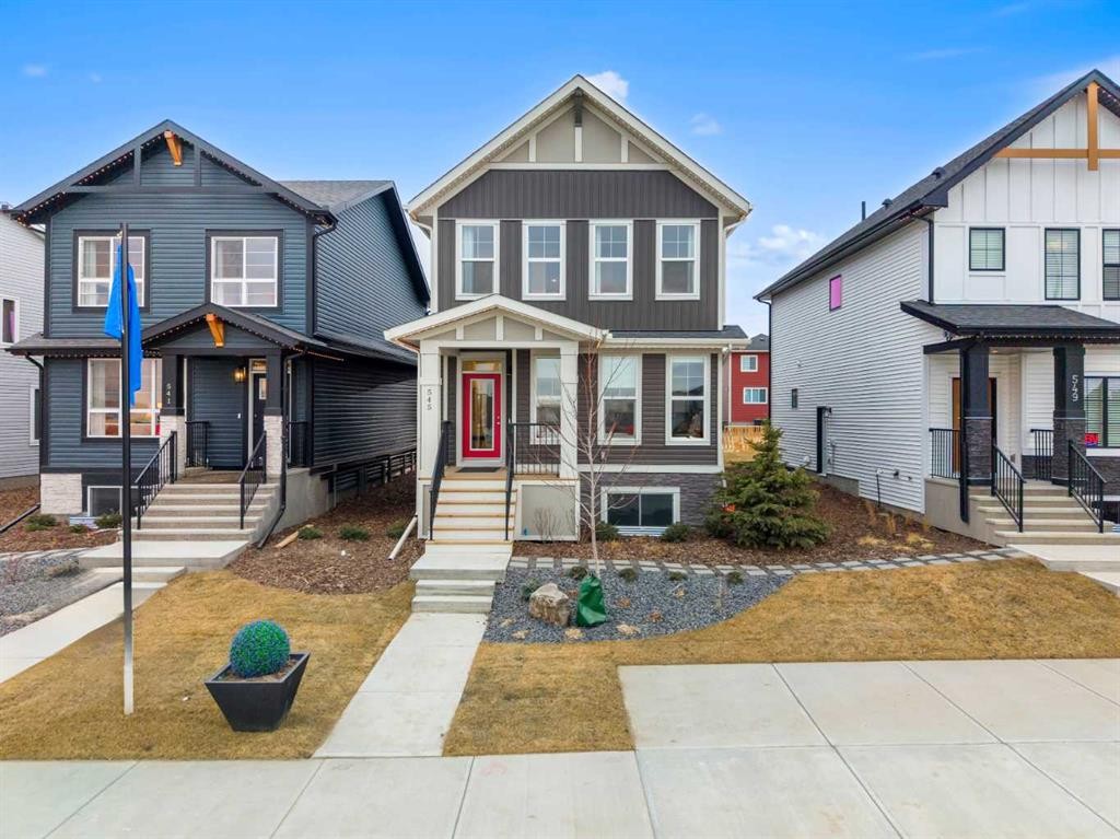 545 Bridgeport Street, Chestermere, AB - Outdoor With Facade