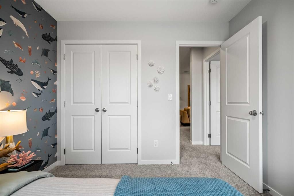 545 Bridgeport Street, Chestermere, AB - Indoor Photo Showing Bedroom