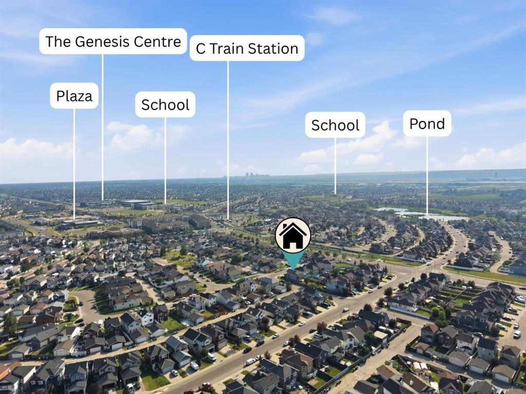 161 Saddlemead Road Ne, Calgary, AB - With View