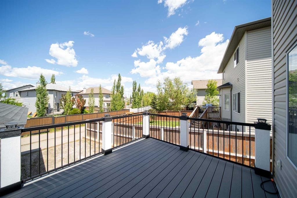 329 Springmere Way, Chestermere, AB - Outdoor With Deck Patio Veranda With Exterior