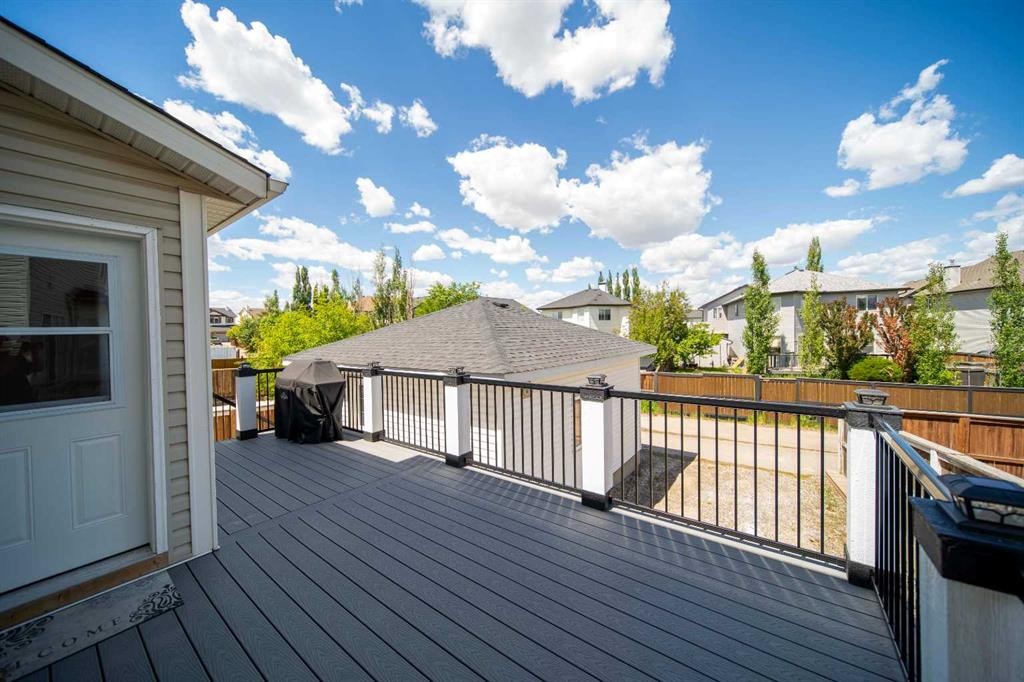 329 Springmere Way, Chestermere, AB - Outdoor With Deck Patio Veranda With Exterior