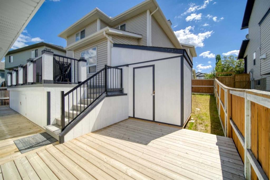 329 Springmere Way, Chestermere, AB - Outdoor With Deck Patio Veranda With Exterior