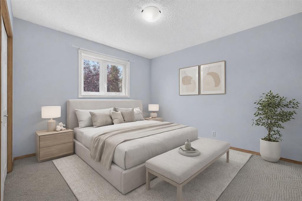 446 Harvest Hills Drive Ne, Calgary, AB - Indoor Photo Showing Bedroom