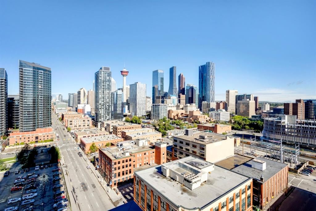 1509-1122 3 Street Se, Calgary, AB - Outdoor With View