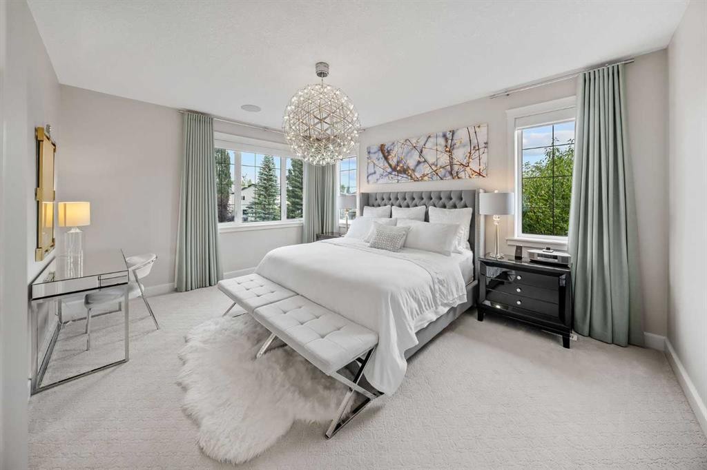 656 Quarry Way Se, Calgary, AB - Indoor Photo Showing Bedroom