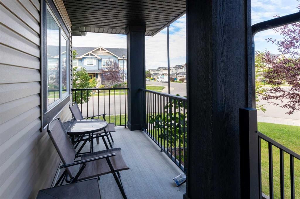 2 Baywater Cape, Airdrie, AB - Outdoor With Deck Patio Veranda With Exterior
