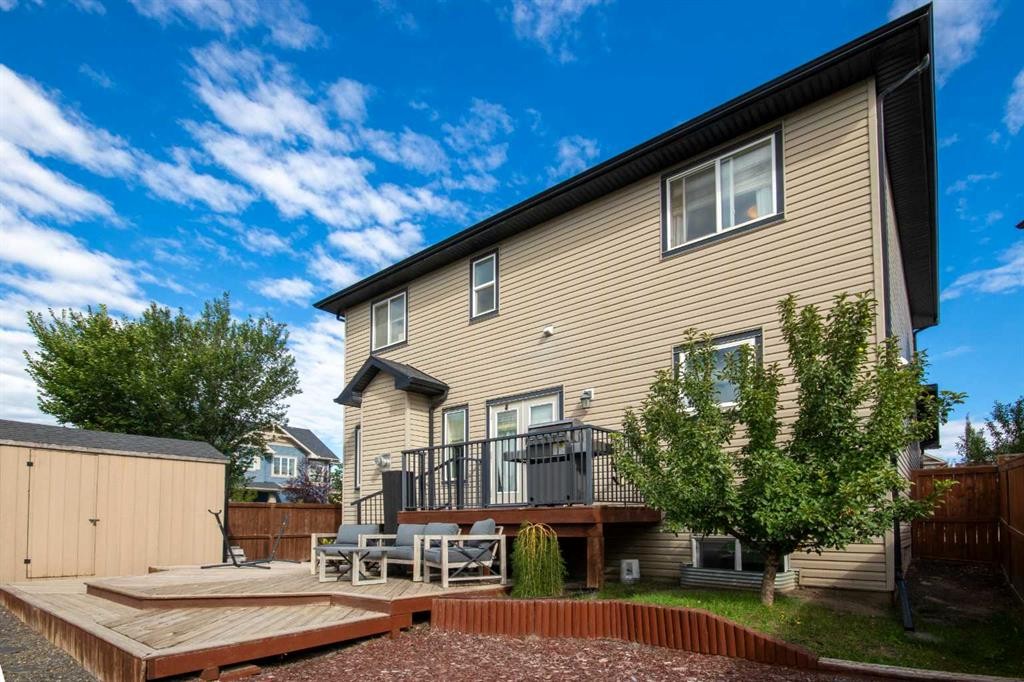 2 Baywater Cape, Airdrie, AB - Outdoor With Deck Patio Veranda