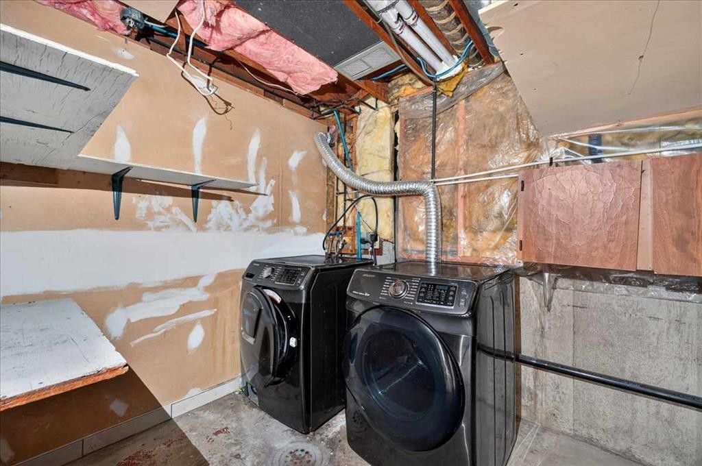 235 Abalone Place Ne, Calgary, AB - Indoor Photo Showing Laundry Room