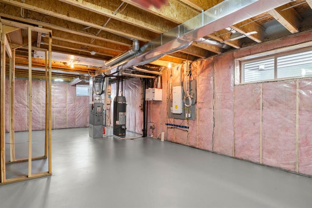 115 Wolf Willow Boulevard Se, Calgary, AB - Indoor Photo Showing Basement