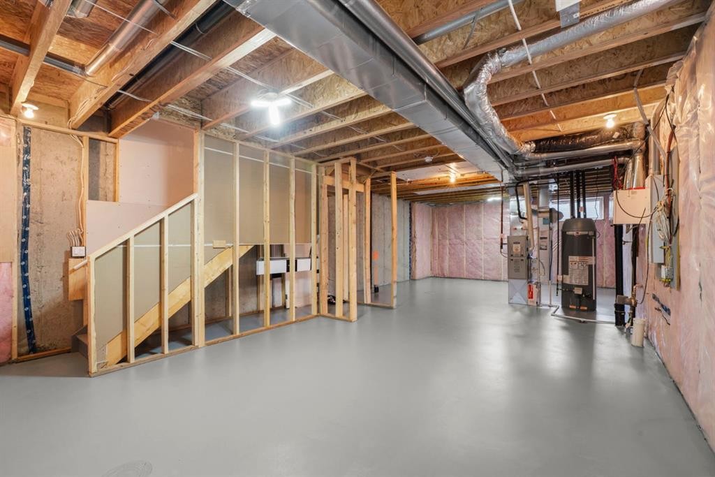 115 Wolf Willow Boulevard Se, Calgary, AB - Indoor Photo Showing Basement