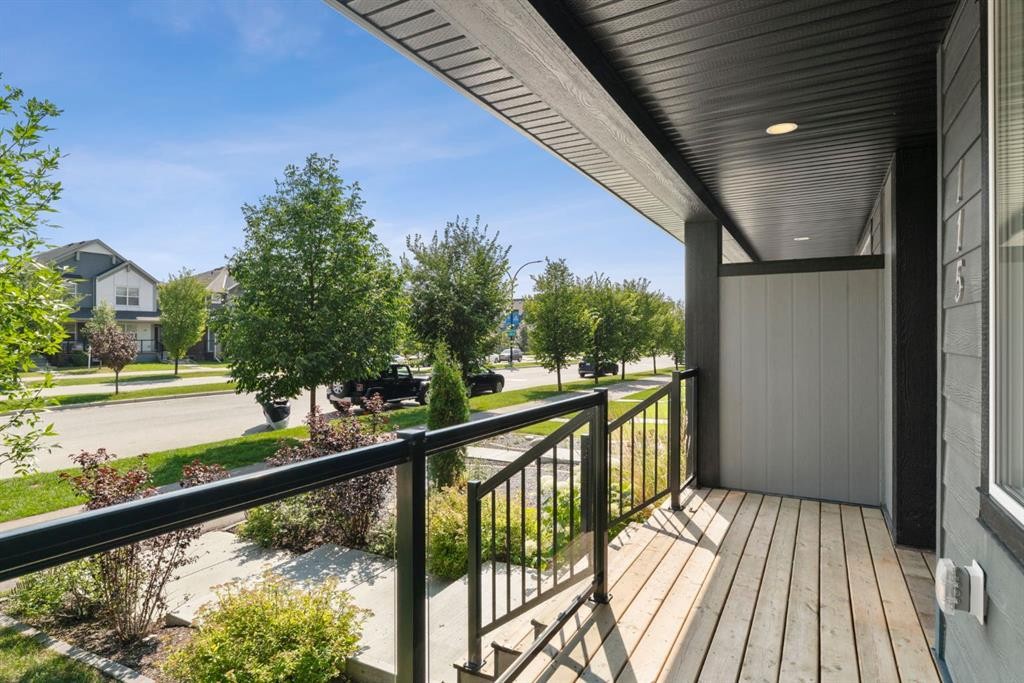 115 Wolf Willow Boulevard Se, Calgary, AB - Outdoor With Deck Patio Veranda With Exterior