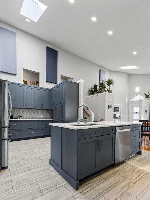 115 Wood Valley Court Sw, Calgary, AB - Indoor Photo Showing Kitchen