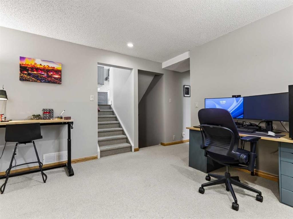 115 Wood Valley Court Sw, Calgary, AB - Indoor Photo Showing Office