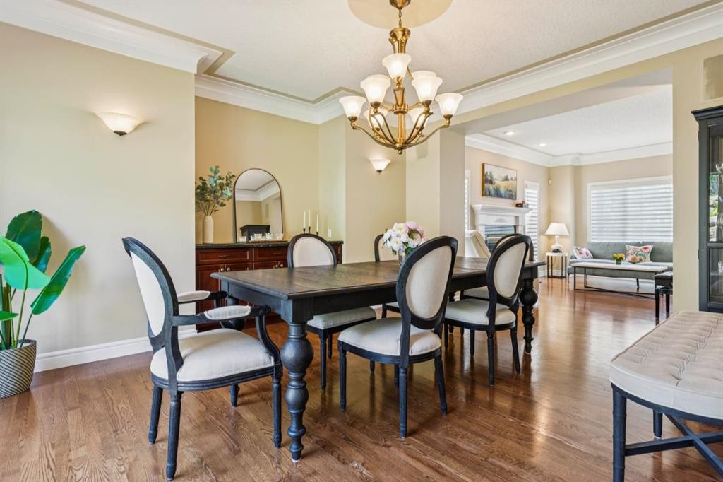 174 Sienna Hills Drive Sw, Calgary, AB - Indoor Photo Showing Dining Room
