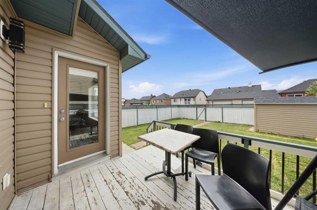 19 Martha'S Meadow Close Ne, Calgary, AB - Outdoor With Deck Patio Veranda With Exterior