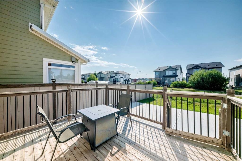 8 Skyview Point Terrace Ne, Calgary, AB - Outdoor With Deck Patio Veranda With Exterior