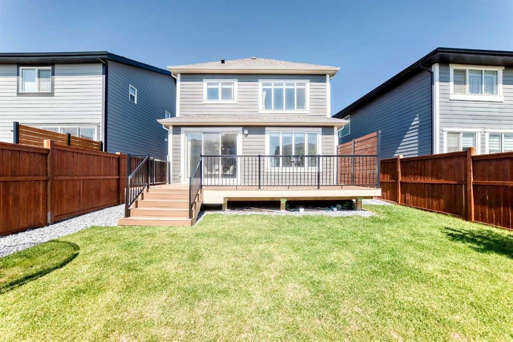 105 Magnolia Manor Se, Calgary, AB - Outdoor With Deck Patio Veranda With Exterior