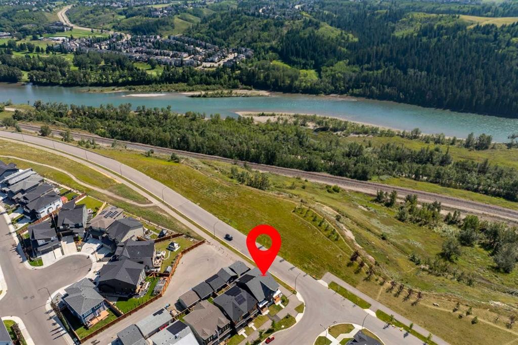 182 Rowley Gate Nw, Calgary, AB - Outdoor With Body Of Water With View