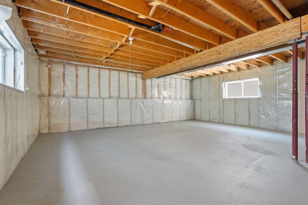 128 Covehaven Gardens Ne, Calgary, AB - Indoor Photo Showing Basement