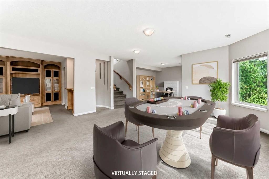 35 Arbour Vista Way Nw, Calgary, AB - Indoor Photo Showing Living Room