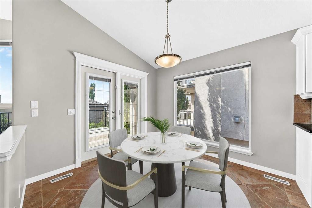 35 Arbour Vista Way Nw, Calgary, AB - Indoor Photo Showing Dining Room