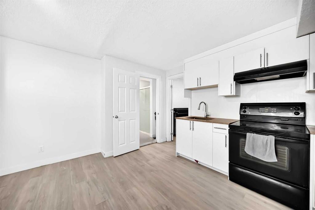 218 Saddlefield Place Ne, Calgary, AB - Indoor Photo Showing Kitchen With Double Sink
