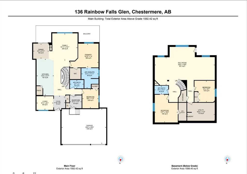136 Rainbow Falls Glen, Chestermere, AB