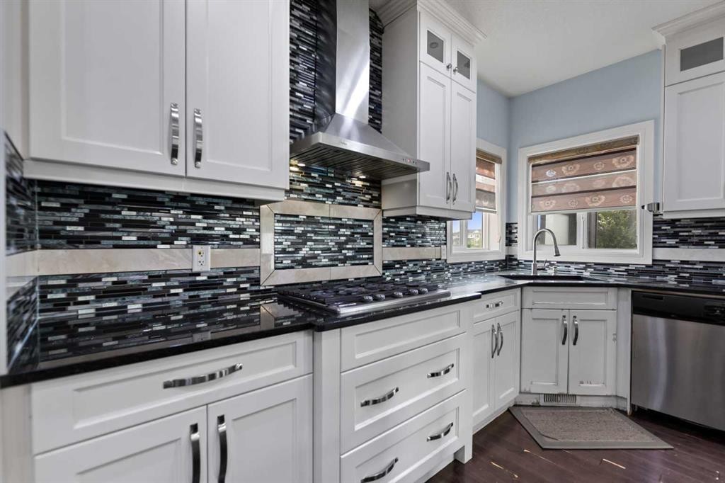 21 Saddlelake Lane Ne, Calgary, AB - Indoor Photo Showing Kitchen With Upgraded Kitchen