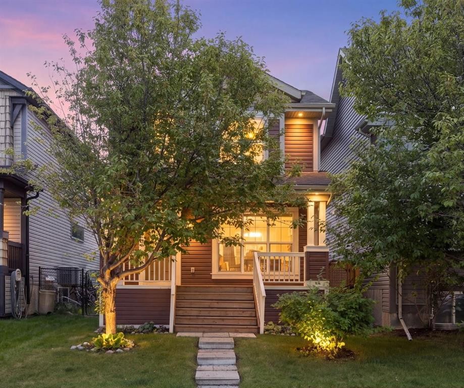 17 Auburn Bay View Se, Calgary, AB - Outdoor With Deck Patio Veranda